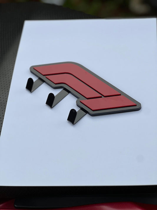 F1 Formula 1 Racing Wall Mount Key Holder