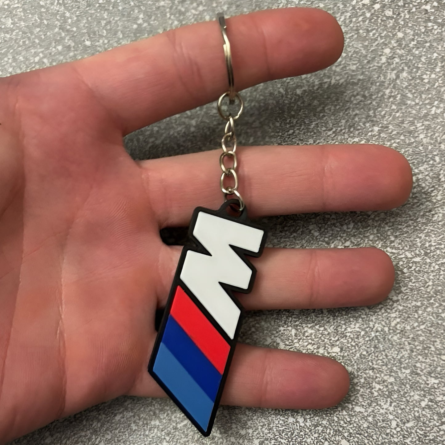 BMW M Logo Keychain